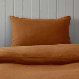 Soft & Cosy Luxury 100% Brushed Cotton Standard Pillowcase Pair - thumbnail 1