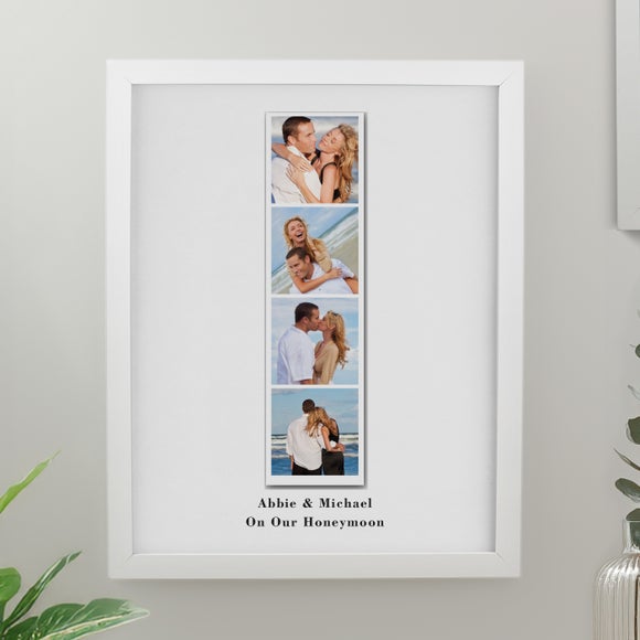 Personalised Photo Strip Poster Frame - image 1
