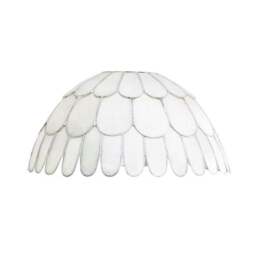 Capiz 3 Tiered Easy Fit Pendant Shade - thumbnail 4