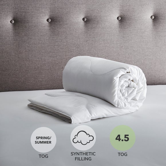 Fogarty Light & Lofty Waffle 4.5 Tog Summer Duvet - image 1