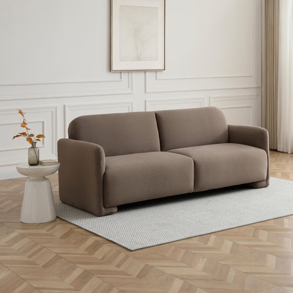 Miko Velvet 3 Seater Clic Clac Single Sofa Bed - image 1