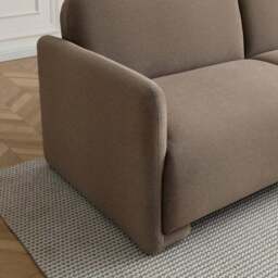 Miko Velvet 3 Seater Clic Clac Single Sofa Bed - thumbnail 5