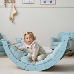 Tutti Bambini Scala Montessori Pikler Boucle Rocking Frame Cushion - thumbnail 1