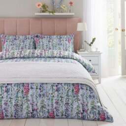 Dorma Country Garden 100% Cotton Duvet Cover and Pillowcase Set - thumbnail 4