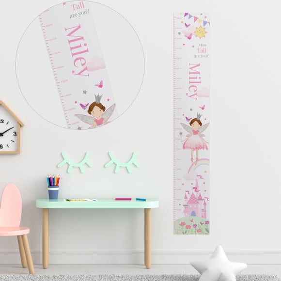 Personalised Fairy Princess Height Chart - image 1