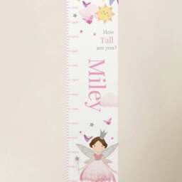 Personalised Fairy Princess Height Chart - thumbnail 3