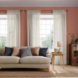 William Morris at Home Strawberry Thief Sheer Made to Measure Voile Curtains - thumbnail 3