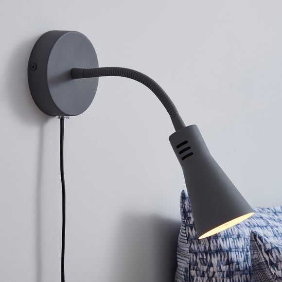 Nola Adjustable Plug In Wall Light - image 1