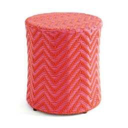 Sophie Robinson Pavilion Carnation and Watermelon Garden Stool - thumbnail 2