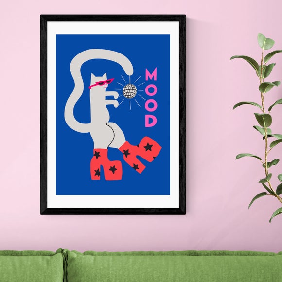 East End Prints Mood Cat Print - image 1
