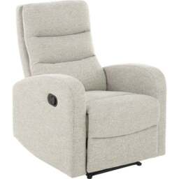Rena Tonal Faux Linen Manual Recliner Armchair - thumbnail 2