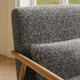 Alpine Speckled Boucle Spindle Chair - thumbnail 4