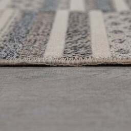 Patchwork Striped Washable Rug - thumbnail 4