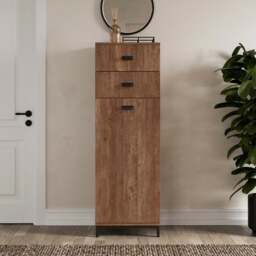 Fulton Tall Shoe Storage Cabinet - thumbnail 1
