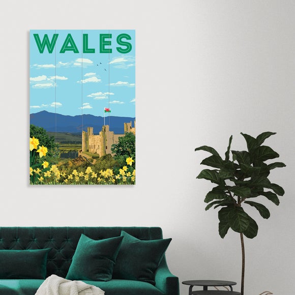The Art Group Wales Wooden Wall Art - image 1
