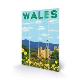 The Art Group Wales Wooden Wall Art - thumbnail 2