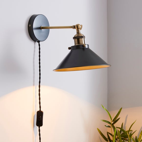 Logan Plug In Wall Light - image 1