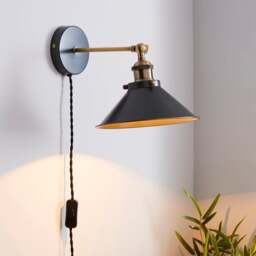 Logan Plug In Wall Light - thumbnail 1