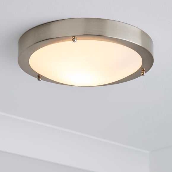 Pluto Bathroom Flush Ceiling Light - image 1