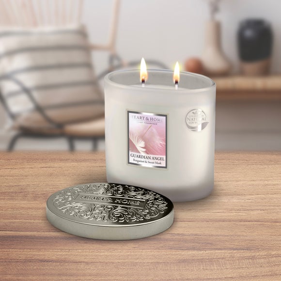 Heart and Home Ellipse Guardian Angel Multi Wick Candle - image 1