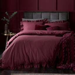 Appletree Cassia Frill 100% Cotton Duvet Cover & Pillowcase Set - thumbnail 4