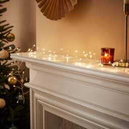 50 LED Gem Battery Operated String Lights - thumbnail 1