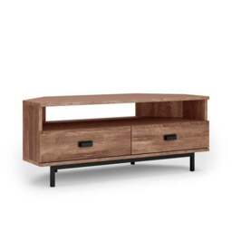 "Fulton Pine Effect Corner TV Unit for TVs up to 50""" - thumbnail 6