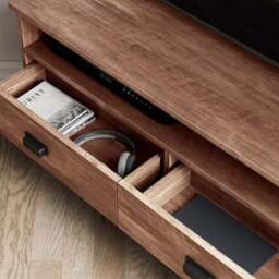 "Fulton Pine Effect Corner TV Unit for TVs up to 50""" - thumbnail 3
