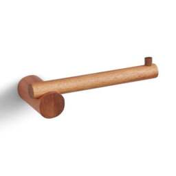 Acacia Wood Toilet Roll Holder - thumbnail 3