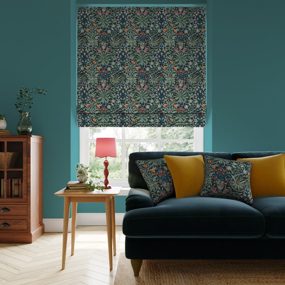 William Morris At Home Woodland Weeds Made To Measure Roman Blind - image 1