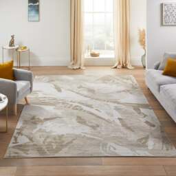Concept Looms Skyline Abstract Velvet Rug