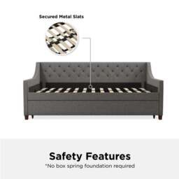 Novogratz Daybed, Linen - thumbnail 5