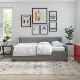 Novogratz Daybed, Linen - thumbnail 3