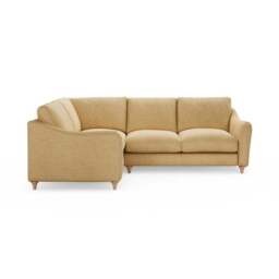 Hattie Slub Faux Linen Corner Sofa - thumbnail 2