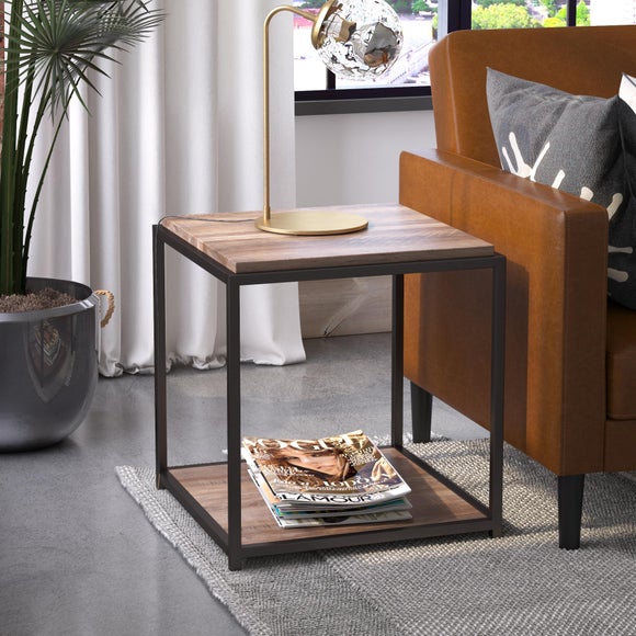 Quincy End Table, Weathered Oak - image 1
