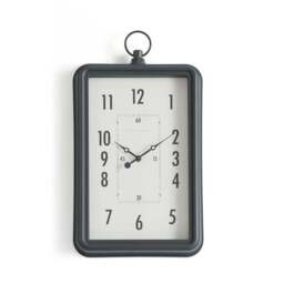 Vintage Pocket Watch Rectangle Indoor Outdoor Wall Clock - thumbnail 3