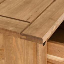 Corona Tall 5 Drawer Chest, Pine - thumbnail 5
