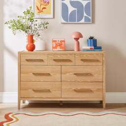 Holden 7 Drawer Chest, Oak