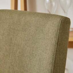 Ethan Set of 2 Dining Chairs, Fabric - thumbnail 3