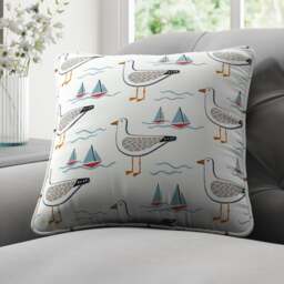 Coastal Gull Made to Order Cushion Cover