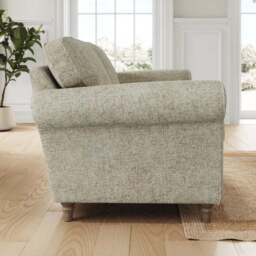 Flori Chunky Chenille 4 Seater Sofa - thumbnail 2