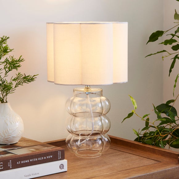Emmie Bobble Glass Table Lamp