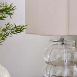 Emmie Bobble Glass Table Lamp - thumbnail 3