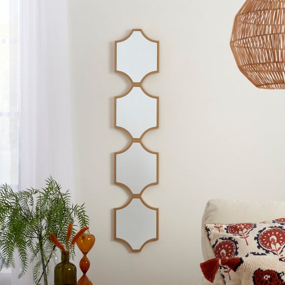 Moroccan Rectangle Panel Wall Mirror - image 1