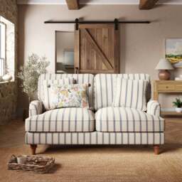 Beatrice II Folkstone Stripe 2 Seater Sofa - thumbnail 1