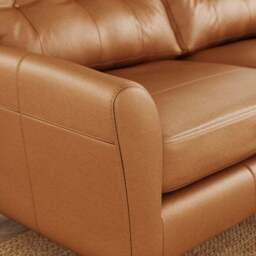 Sven Vintage Leather 3 Seater Sofa - thumbnail 5
