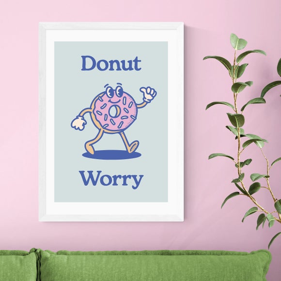 East End Prints Donut Worry Print - image 1