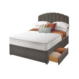 Silentnight Divan Set with Merlin Headboard and 800 Pocket Spring Memory Foam Mattress - thumbnail 6