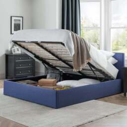 Rialto Fabric Ottoman Bed Frame - thumbnail 2