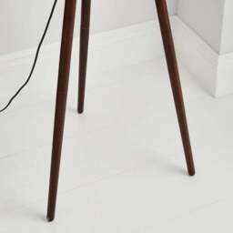 Jandia Wooden Tripod Floor Lamp - thumbnail 4